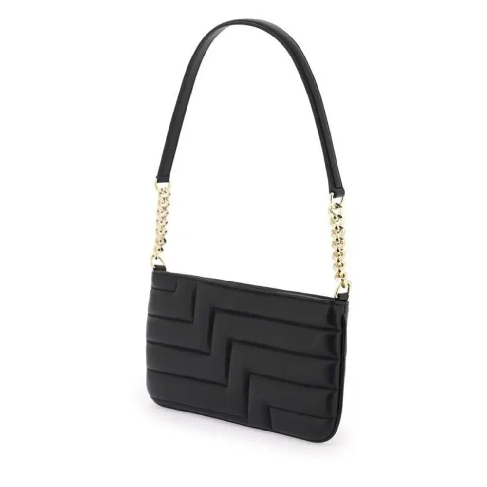 Jimmy Choo Avenue Slim Shoulder Bag - Black - New With Defects - Picture 2 of 12